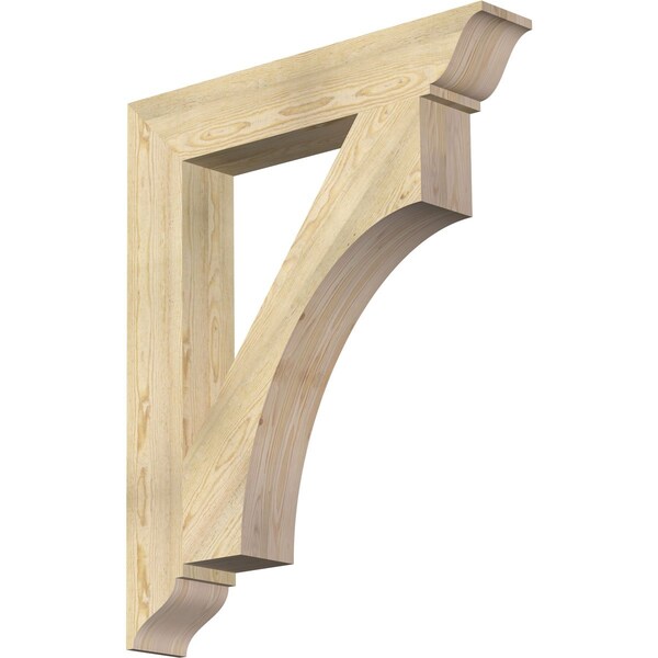 Ekena Millwork Westlake Traditional Rough Sawn Bracket, Douglas Fir, 6"W x 36"D x 44"H BKT06X36X44WTL01RDF - main
